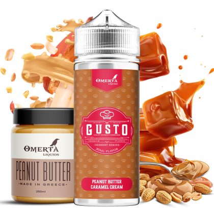 Gusto Peanut Butter Caramel Cream 20ml/120ml