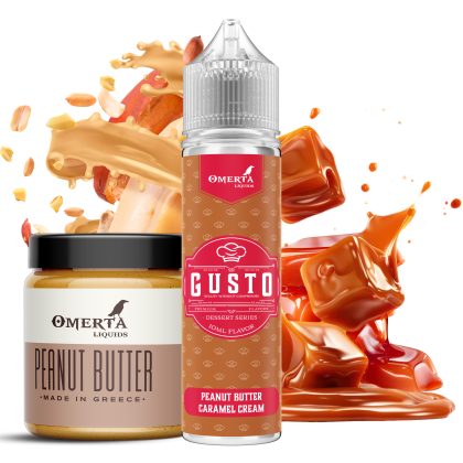 Gusto Peanut Butter Caramel Cream 10ml/60ml