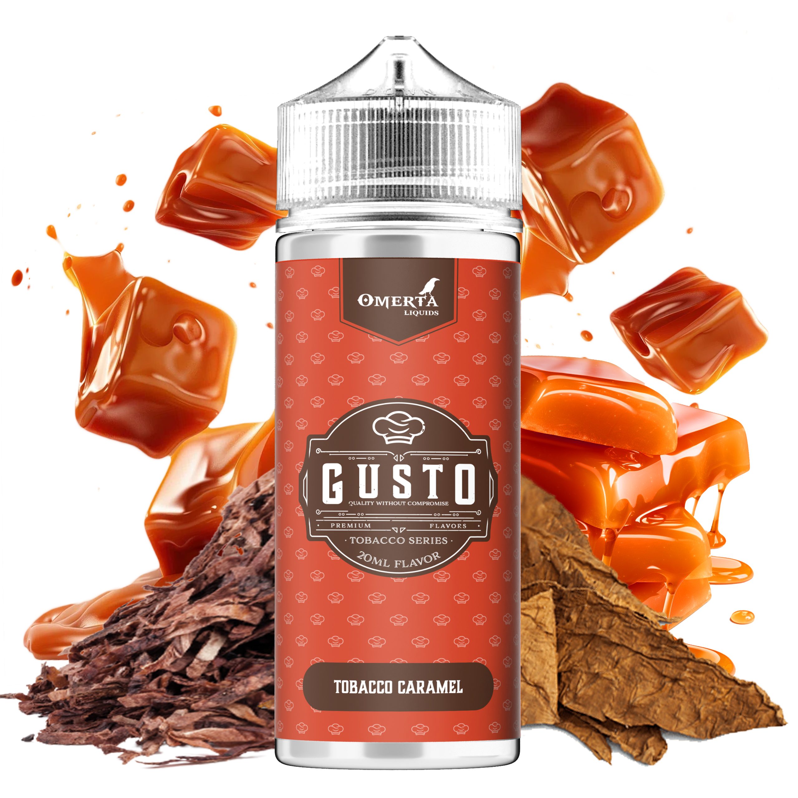 Gusto Tobacco Caramel 20ml/120ml