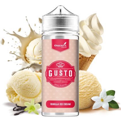 Gusto Vanilla Ice Cream 20ml/120ml