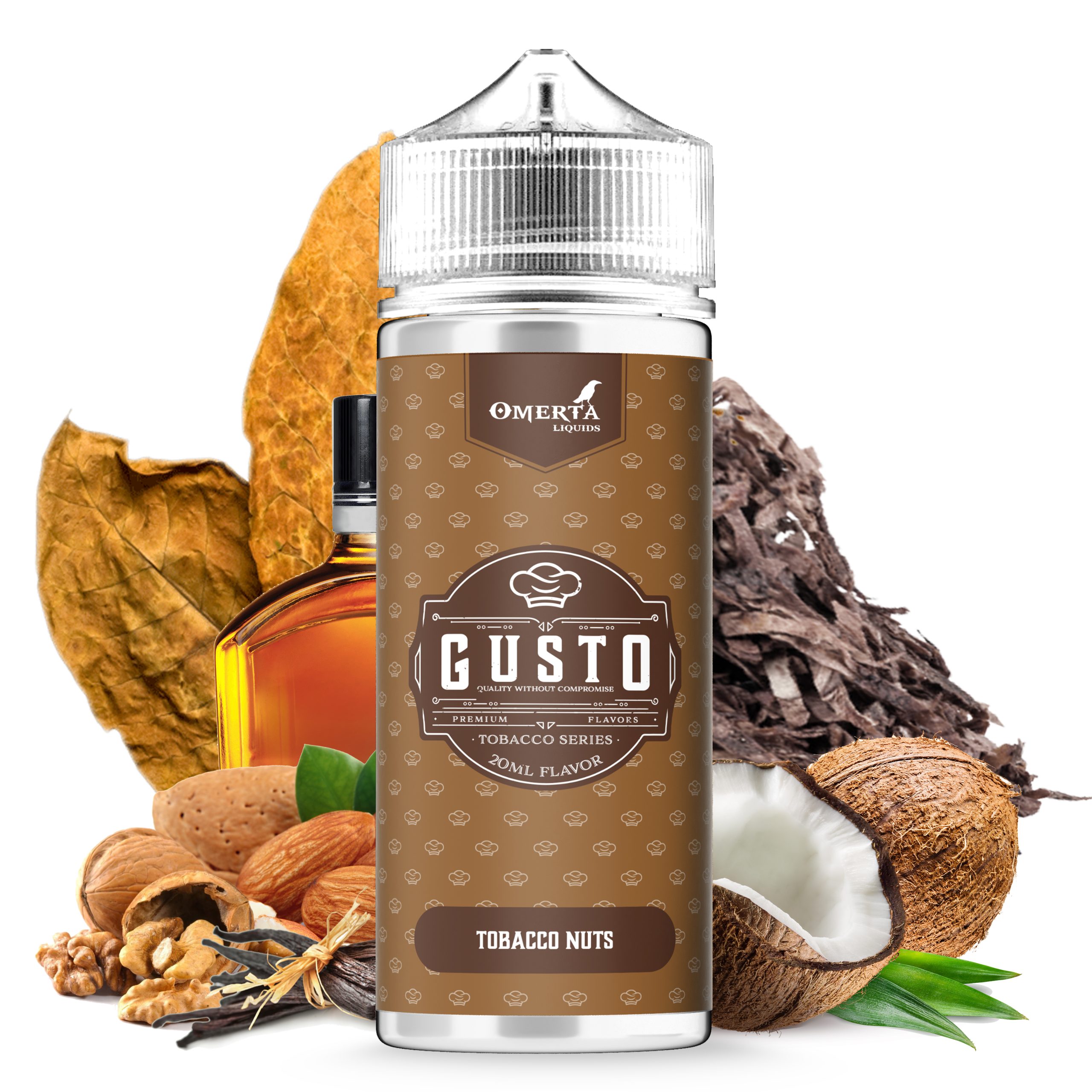 Gusto Tobacco Nuts 20ml/120ml