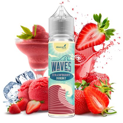 Waves Strawberry Sorbet 15ml/60ml