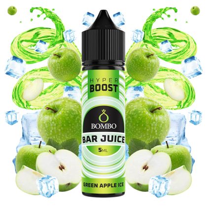 Bombo Bar Juice Hyper Boost Green Apple Ice 5ml/60ml FS