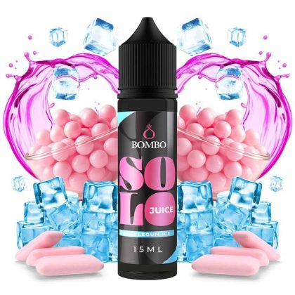 Bombo Solo Juice Bubblegum Ice 15ml/60ml Flavorshot