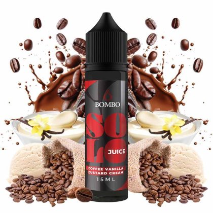 Bombo Solo Juice Coffee Vanilla Custard Cream 15ml/60ml Flavorshot