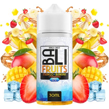 Kings Crest Bali Fruits Ice Mango Banana Strawberry 30ml/120ml Flavorshot
