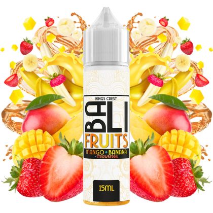 Kings Crest Bali Fruits Mango Banana Strawberry 15ml/60ml Flavorshot
