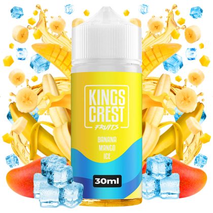 Kings Crest Fruits Banana Mango Ice 30ml/120ml Flavorshot