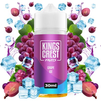 Kings Crest Fruits Grape Ice 30ml/120ml Flavorshot