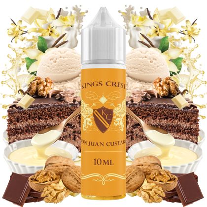 Kings Crest Don Juan Custard 10ml/60ml FS