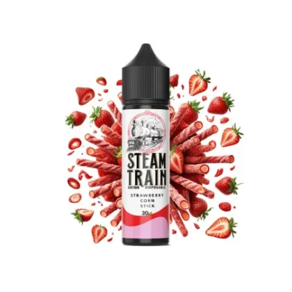 Steam Train Disposable Edition Strawberry Corn Stick 20/60ml