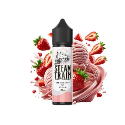 Steam Train Disposable Edition Strawberry Ice Cream 20/60ml