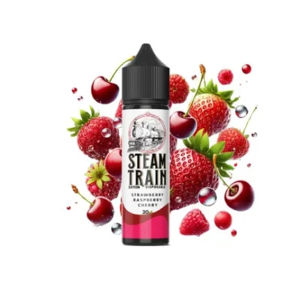 Steam Train Disposable Edition Strawberry Raspberry Cherry 20/60ml