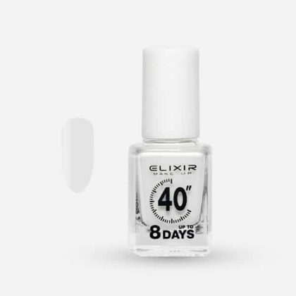Elixir Βερνίκι Νυχιών 40'' Fast Dry #003 (White)