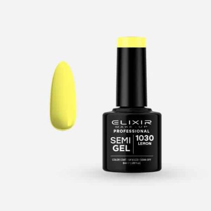 Elixir Ημιμόνιμο Βερνίκι 8ml #1030 (Lemon)