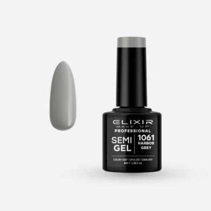 Elixir Ημιμόνιμο Βερνίκι 8ml #1061 (Harbor Grey)