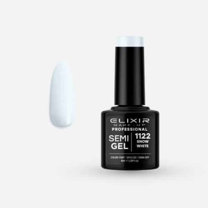 Elixir Ημιμόνιμο Βερνίκι 8ml #1122 (Snow White)