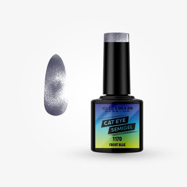 Elixir Ημιμόνιμο Βερνίκι Cat Eye 8ml #1170 (Frost Blue)