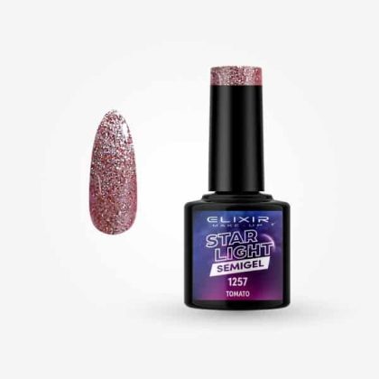 Elixir Ημιμόνιμο Βερνίκι Star Light 8ml #1257 (Tomato)