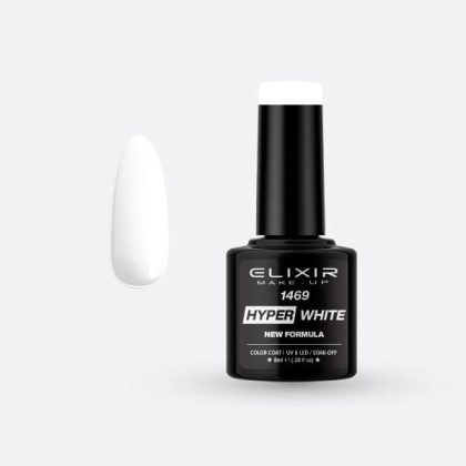 Elixir Ημιμόνιμο Βερνίκι Hyper 8ml #1469 (Hyper White)