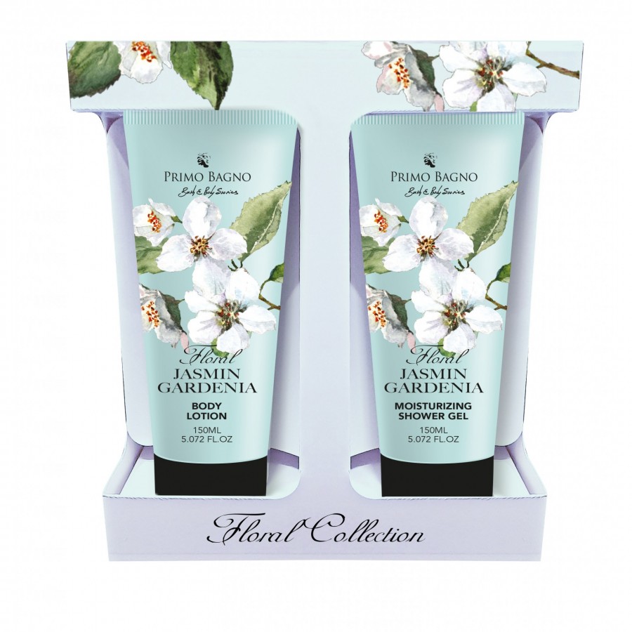 Beauty Box 2pcs Jasmine & Gardenia (Shower Gel 150ml & Body Lotion 150ml)