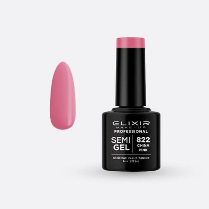 Elixir Ημιμόνιμο Βερνίκι 8ml #822 (China Pink)