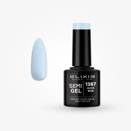 Elixir Ημιμόνιμο Βερνίκι 8ml #1387 (Alice blue)