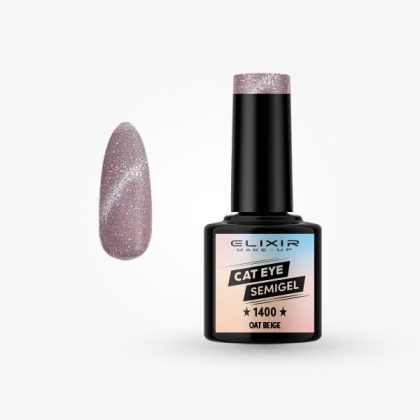 Elixir Ημιμόνιμο Βερνίκι 8ml #1400 (Oat beige)