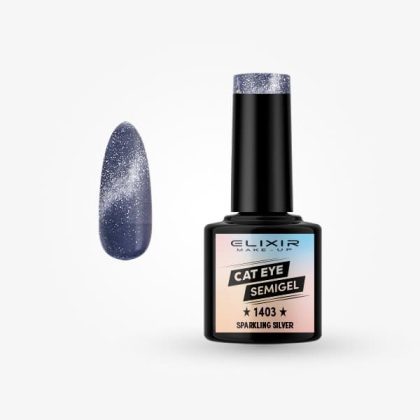 Elixir Ημιμόνιμο Βερνίκι 8ml #1403 (Sparkling silver)