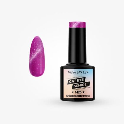 Elixir Ημιμόνιμο Βερνίκι 8ml #1425 (sparkling panst purple)