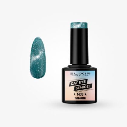 Elixir Ημιμόνιμο Βερνίκι 8ml #1433 (Evergreen)
