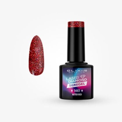 Elixir Ημιμόνιμο Βερνίκι 8ml #1461 (Aster red)