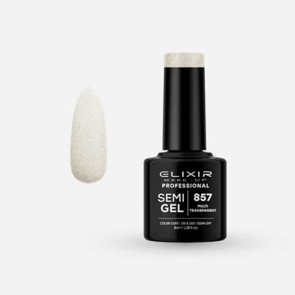 Elixir Ημιμόνιμο Βερνίκι 8ml #857 (Multi Transparent)