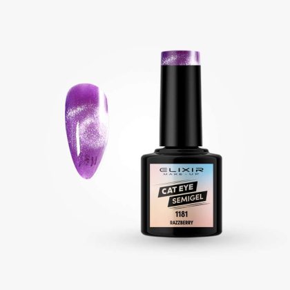 Elixir Ημιμόνιμο Βερνίκι CatEye 8ml #1181 (Razzberry)