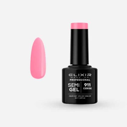 Elixir Ημιμόνιμο Βερνίκι 8ml #911 (Cerise)
