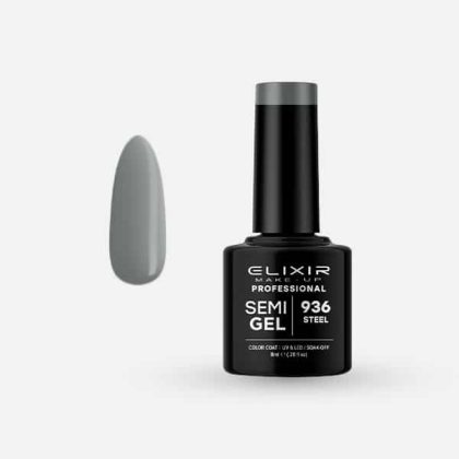 Elixir Ημιμόνιμο Βερνίκι 8ml #936 (Steel)