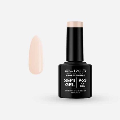 Elixir Ημιμόνιμο Βερνίκι 8ml #963 (Ice Pink)