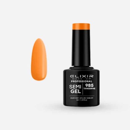 Elixir Ημιμόνιμο Βερνίκι 8ml #985 (Tangerine)