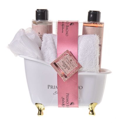 Black Bathtub Energy Spa Shower Gel 150ml, Body Lotion 150ml, Bath Crystal 100g