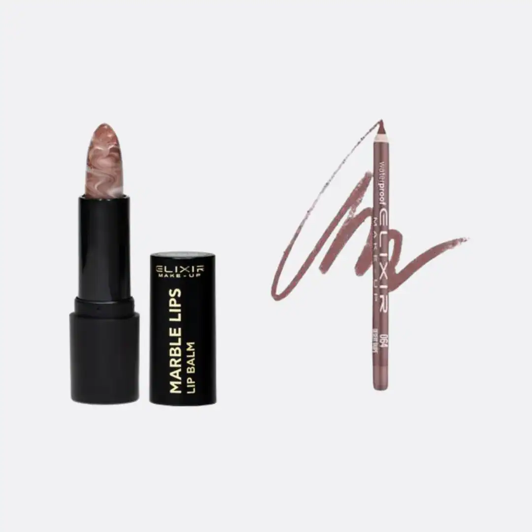 Elixir Marble Lip Combo – Nude Marble