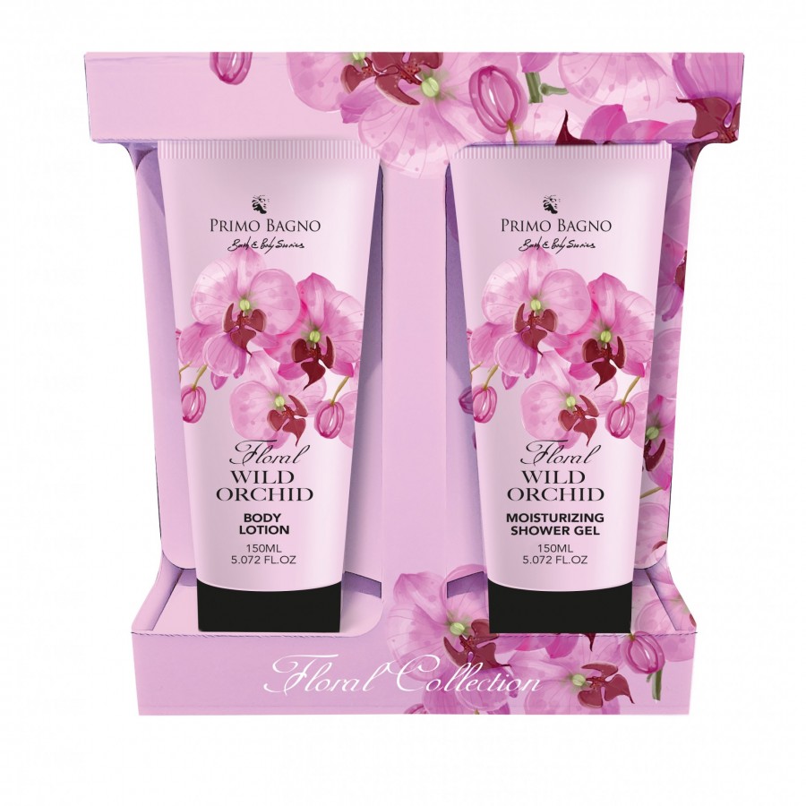 Beauty Box 2pcs Black Orchid (Shower Gel 150ml & Body Lotion 150ml)