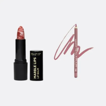 Elixir Marble Lip Combo – Soft Marble