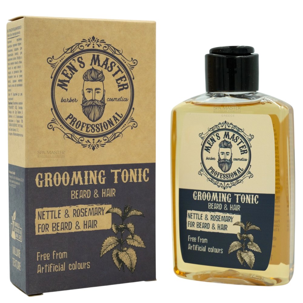 MEN'S MASTER Grooming Tonic Beard & Hair 120ml – Τονωτικό για Μαλλιά & Γενειάδα