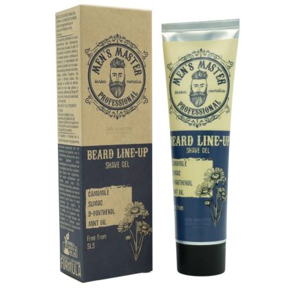 MEN'S MASTER Beard Line Up Gel 100ml – Τζελ Ξυρίσματος για Σχηματισμό Γραμμών Γενειάδας
