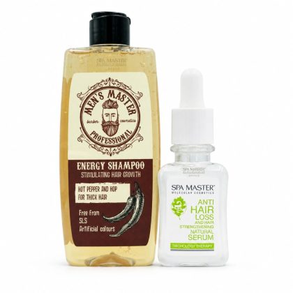 MEN'S MASTER Men's Hair Loss Defense Duo Ανδρικό Σετ για Τριχόπτωση και Ενδυνάμωση Μαλλιών