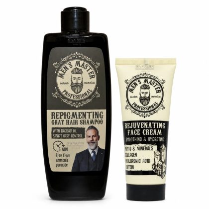 MEN'S MASTER Smart Gray & Face Revival Duo Σετ Επαναχρωματισμού και Αναζωογονητικής Ανδρικής Περιποίησης