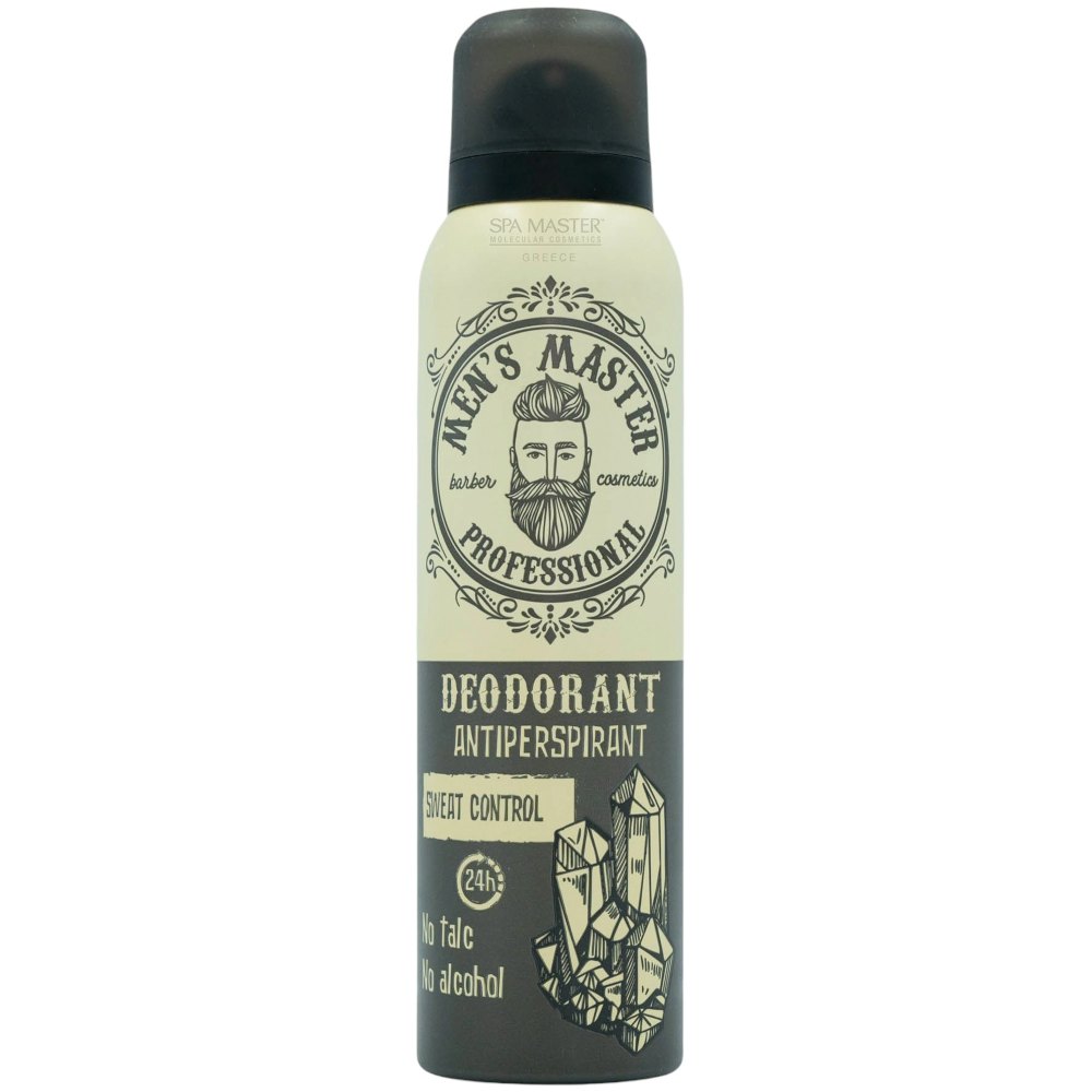 MEN'S MASTER Deodorant Antiperspirant 150ml – 24ωρο Αποσμητικό κατά της Εφίδρωσης