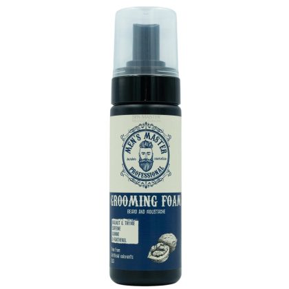 MEN'S MASTER Grooming Foam for Beard & Mustache 150ml – Αφρός Περιποίησης για Γένια & Μουστάκι