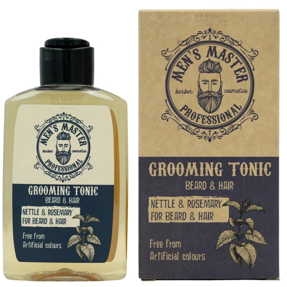 MEN'S MASTER Beard Care & Growth Duo Περιποίηση, Τόνωση και Ενδυνάμωσης για Γένια και Μουστάκι