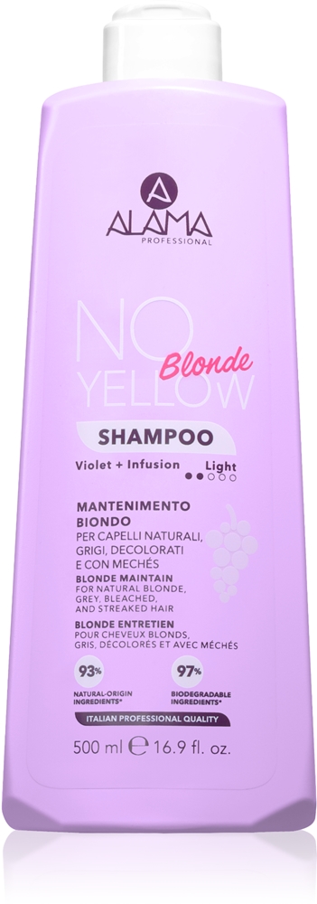Alama Professional No Yellow Blonde Shampoo 500ml